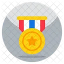 Military Badge Star Medal Military Medal Icon