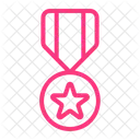 Star Medal Star Pendant Medal Icon
