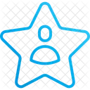 Star Mitarbeiter Symbol