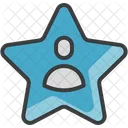 Star Mitarbeiter Bester Mitarbeiter Bester Benutzer Symbol