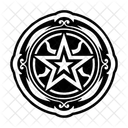 Star Motif Masonic Freemasonry Icon
