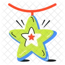 Star Ornament Decorative Star Hanging Star Icon