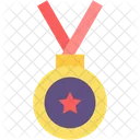 Star Pendent Star Medal Medal Icon