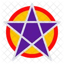 Star Pentagon Satan Evil Icon