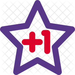 Star Plus One  Icon