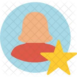 Star Profile Logo Icon