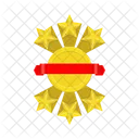Badge Medal Star Icon