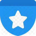 Star Shield Award Shield Icon