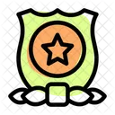 Star Shield Shield Star Icon