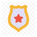Star Shield Security Shield Protective Shield Icon