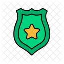 Star Shield Army Shield Military Shield Icon