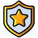 Star Shield Star Badge Police Badge Icon