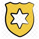 Star Shield Achievement Security Icon