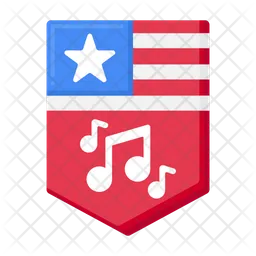 Star Spangled Banner Anthem  Icon