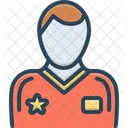 Spieler Sportler Meister Icon