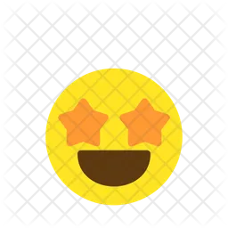 Star-Struck Emoji Icon