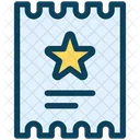 Star Ticket  Icon