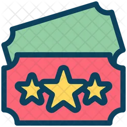 Star Ticket  Icon