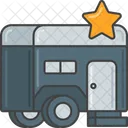 Trailer Caravan Star Icon