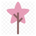Star Tree  Icon