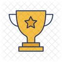 Star Trophy Trophy Cup Award Trophy Icon