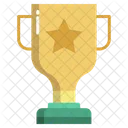 Star Trophy Cup Trophy Icon
