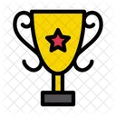 Star Trophy Trophy Cup Winning Cup Icon