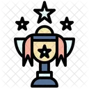 Star Trophy Champion Trophy Trophy Cup Icon