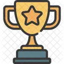 Star Trophy Star Cup Trophy Icon