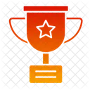 Star Trophy Trophy Champion Trophy Icon