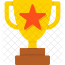 Star Trophy Star Cup Award Icon