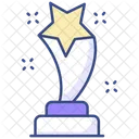 Star Trophy Award Trophy Icon