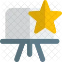 Star Whiteboard  Icon
