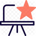 Star Whiteboard  Icon