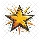 Star Decoration Burst Icon