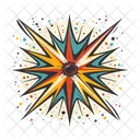 Star Decoration Burst Icon