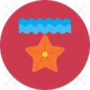 Starfish Sea Animal Icon