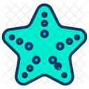 Starfish Sea Creature Underwater Icon