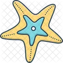 Starfish Echinoder Star Fish Icon