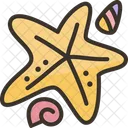 Starfish Marine Animal Icon