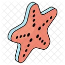 Starfish Shell Marine Icon