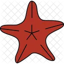 Starfish Sea Creature Marine Animal Icon