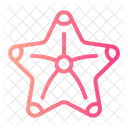 Starfish Sea Creature Icon