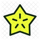Carambola Exotic Starfruit Icon