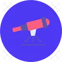 Stargazing Astronomy Telescope Icon