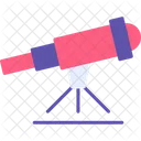 Stargazing Astronomy Telescope Icon