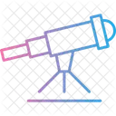 Stargazing Astronomy Telescope Icon