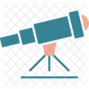 Stargazing Astronomy Telescope Icon
