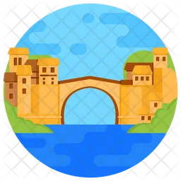 Stari most Bridge  Icon