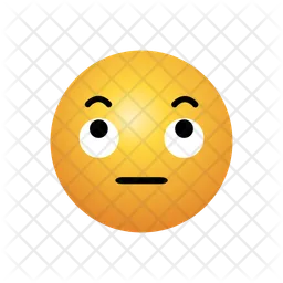 Staring face Emoji Icon